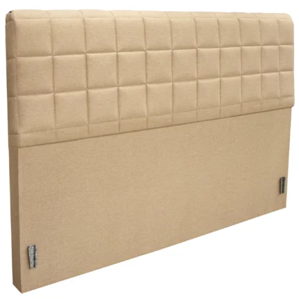 Cabeceira Queen Size 160cm Suede Roma Gazin - Areia