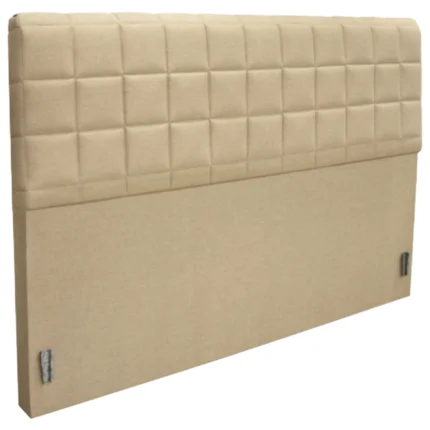 Cabeceira King Size 195cm Suede Roma Gazin - Areia
